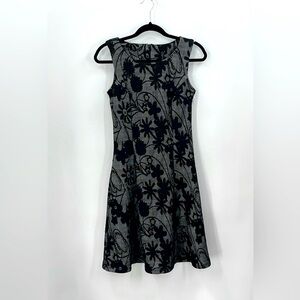 Lori M Collection Floral Detail Dress